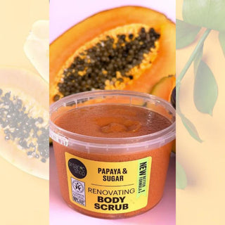 Organic Shop Renovating Body Scrub Papaya and Sugar (250ml)
