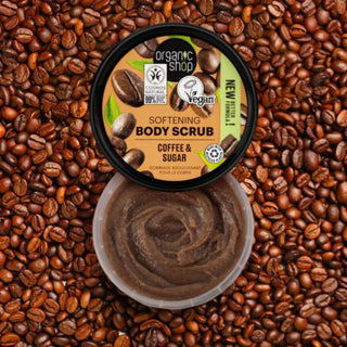 Organic Shop Softening Body Scrub Coffee and Sugar (250ml)