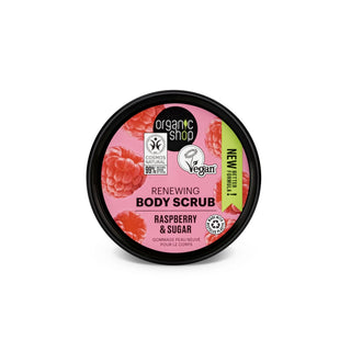 Organic Shop Renewing Body Scrub Raspberry and Sugar (250ml)