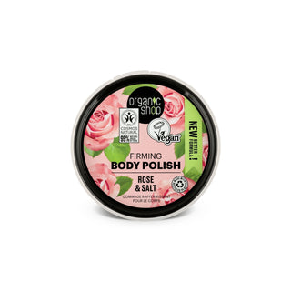 Organic Shop Firming Body Polish Rose and Salt (250ml)