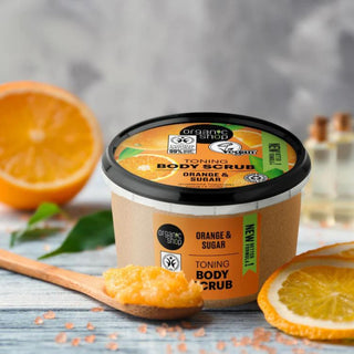 Organic Shop Toning Body Scrub Orange and Sugar (250ml)