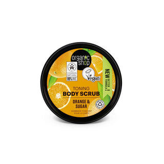 Organic Shop Toning Body Scrub Orange and Sugar (250ml)