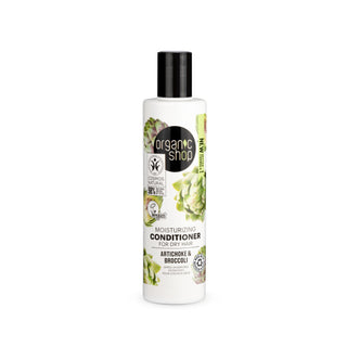 Organic Shop Moisturising Conditioner for Dry Hair Artichoke and Broccoli (280ml)