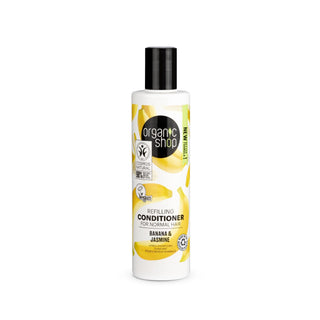 Organic Shop Refilling Conditioner for Normal Hair Banana and Jasmine (280ml)
