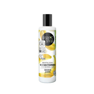 Organic Shop Revitalizing Conditioner for Normal Hair Banana and Jasmine (280ml)