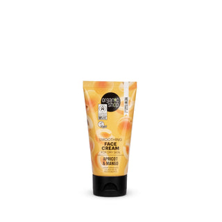 Organic Shop Smoothing Face Cream For Dry Skin Apricot and Mango (50ml)
