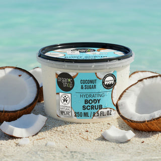 Organic Shop Hydrating Body Scrub Coconut and Sugar (250ml)