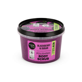 Organic Shop Polishing Body Scrub Blackberry and Sugar (250ml)