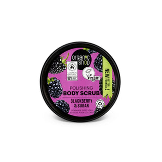 Organic Shop Polishing Body Scrub Blackberry and Sugar (250ml)