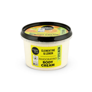 Organic Shop Invigorating Body Cream Clementine and Lemon (250ml)