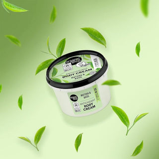 Organic Shop Antioxidant Body Cream Matcha and Basil (250ml)