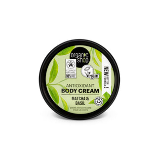 Organic Shop Antioxidant Body Cream Matcha and Basil (250ml)