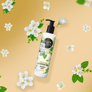 Organic Shop Refreshing Shower Gel Jasmine and Honey (280ml)