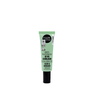 Organic Shop Anti-Puffiness Eye Cream For All Skin Types Aloe and Avocado (30ml)