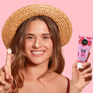 Organic Shop Sunscreen Day Face Cream 50 SPF Normal To Dry Skin (50ml)