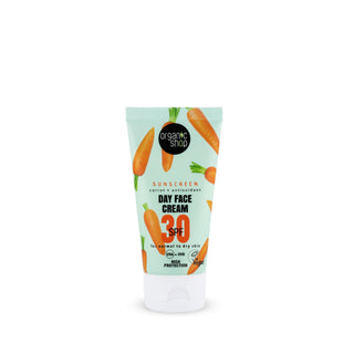 Organic Shop Sunscreen Day Face Cream 30 SPF Normal To Dry Skin (50ml)