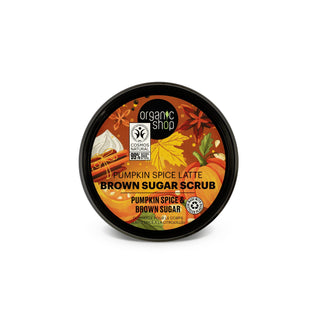 Organic Shop Pumpkin Spice Latte Brown Sugar Body Scrub Pumpkin Spice and Brown Sugar (250ml)