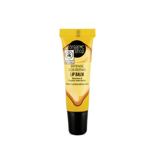 Organic Shop SOS Repair Lip Balm Collagen Filler with Beeswax and Shea Butter (10ml)