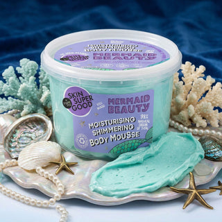 Organic Shop Skin So Good BE MER-MAZING Mermaid Beauty Moisturising Shimmering Body Mousse (250ml)