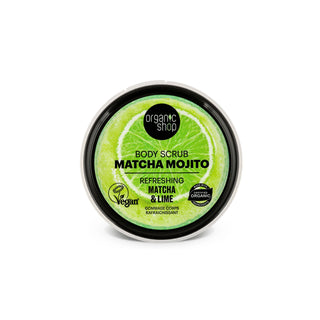 Organic Shop Refreshing Mojito Body Scrub Matcha and Lime (250ml)