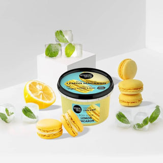 Organic Shop Firming Lemon Macaron Body Scrub Lemon and Mint (250ml)