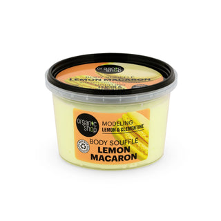 Organic Shop Modelling Lemon Macaron Body Souffle Lemon and Clementine (250ml)