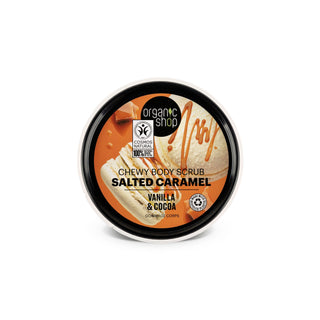 Organic Shop Salted Caramel Chewy Body Scrub Vanilla and Cocoa (250ml)