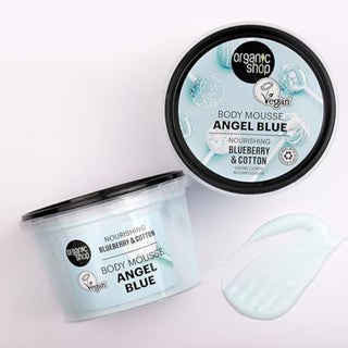 Organic Shop Nourishing Angel Blue Body Mousse Blueberry and Cotton (250ml)