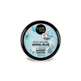 Organic Shop Nourishing Angel Blue Body Mousse Blueberry and Cotton (250ml)