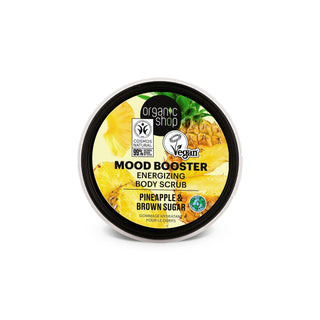 Organic Shop Mood Booster Energizing Body Scrub Pineapple and Brown Sugar (250ml)