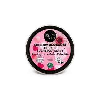Organic Shop Cherry Blossom Exfoliating Sugar Body Scrub (250ml)