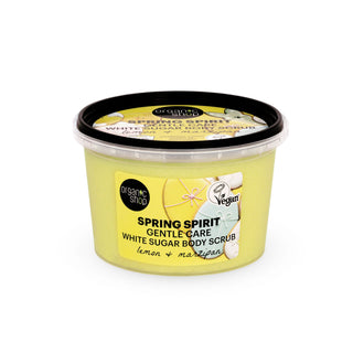 Organic Shop Spring Spirit Gentle Care White Sugar Body Scrub (250ml)