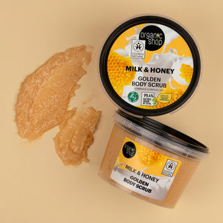 Organic Shop Milk and Honey Golden Body Scrub (250ml)