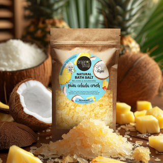 Organic Shop Pina Colada Crush Relaxing & Nourishing Natural Bath Salt (500g)