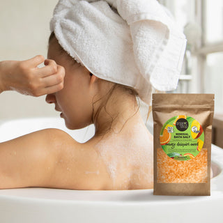 Organic Shop Mango Daiquiri Mood Calming & Hydrating Mineral Bath Salt (500g)