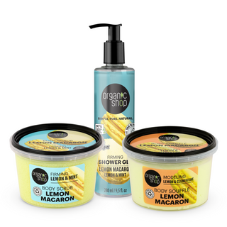 Zesty Lemon Macaron Body Care Bundle