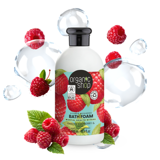 Organic Shop Vitamin Recharge Bath Foam Raspberry & Acai (500ml)