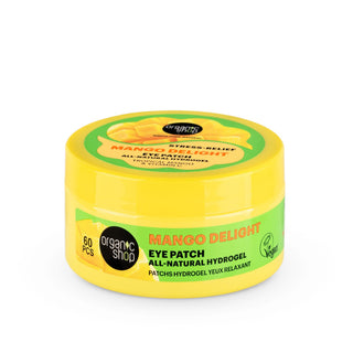Organic Shop Stress Relief Mango Delight All Natural Hydrogel Eye Patch (60pcs)