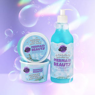 Organic Shop Skin So Good SPLASH PARTY Mermaid Beauty Exfoliating Pink Salt Body Scrub (250ml)