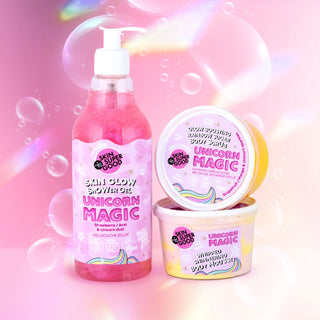 Organic Shop Skin So Good MY LITTLE MAGIC Unicorn Magic Glow Boosting Rainbow Sugar Body Scrub (250ml)