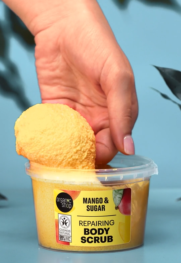 Texture - Organic Shop Repairing Mango Body Scrub